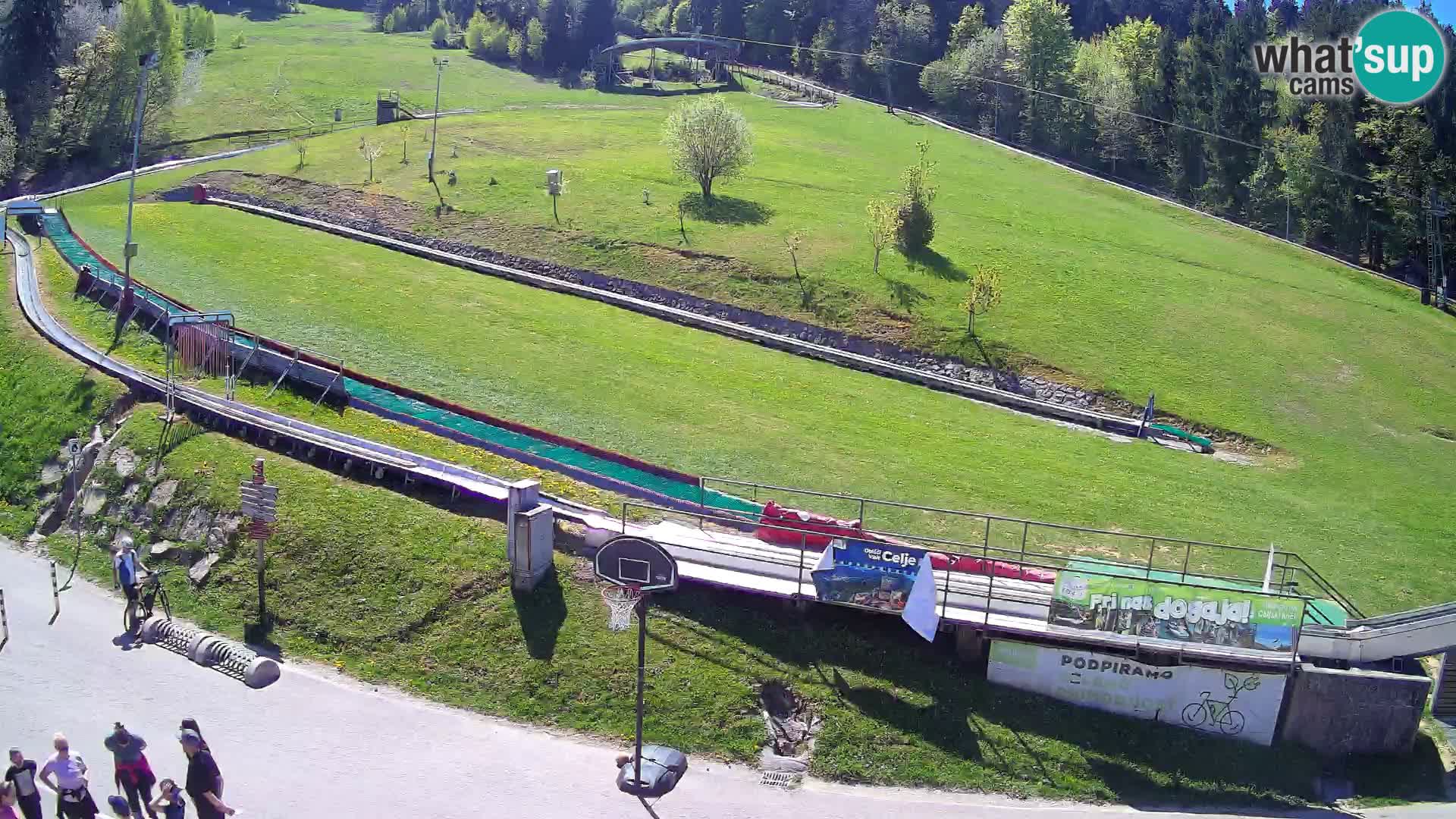 Celjska Koča – Blick vom Hotel