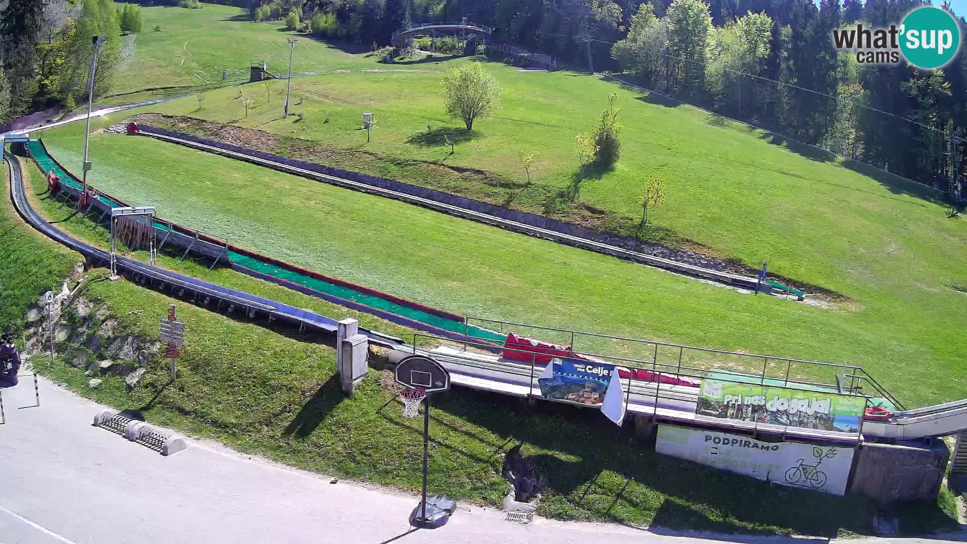Celjska Koča – Blick vom Hotel