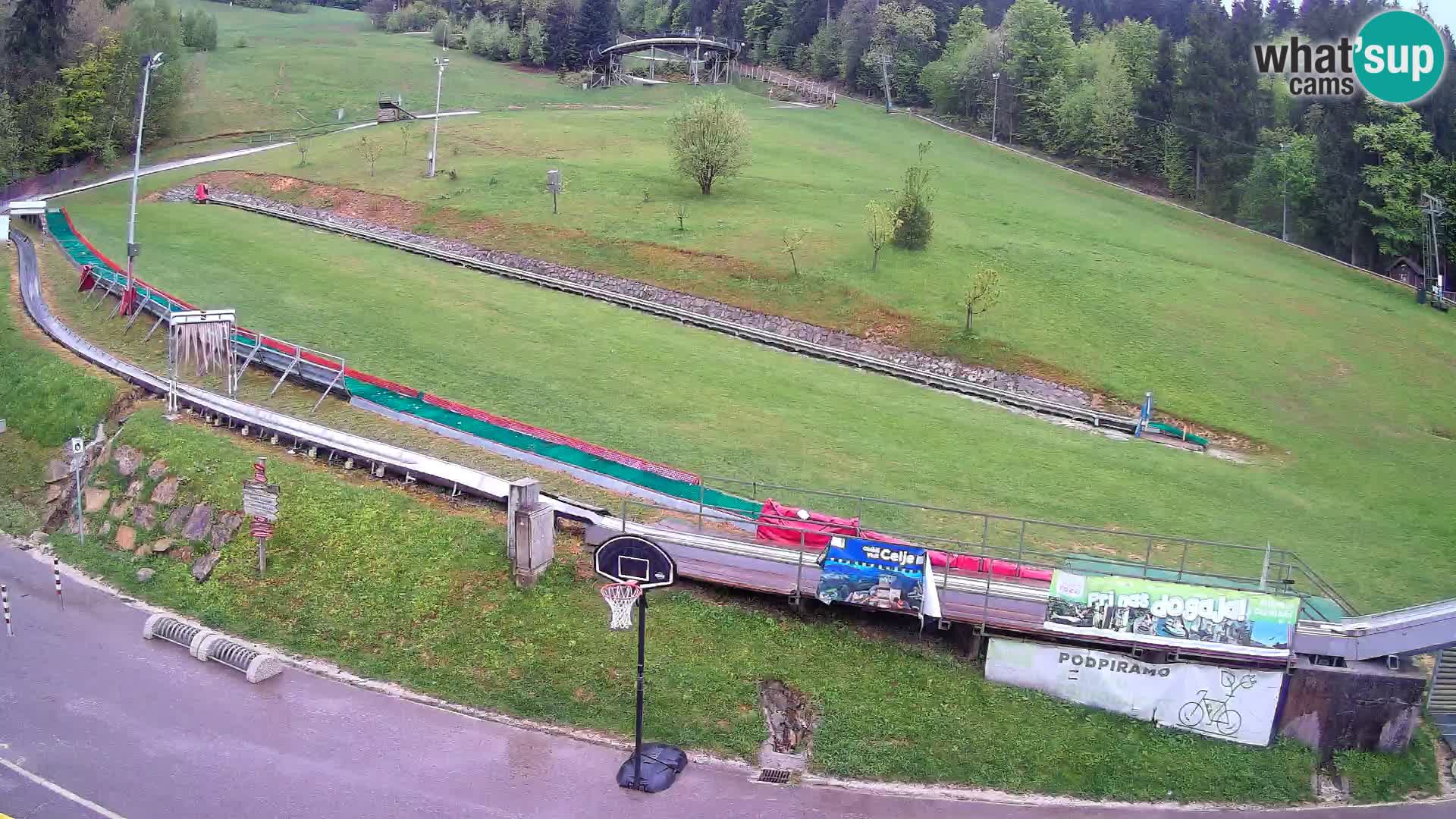 Celjska Koča – Blick vom Hotel