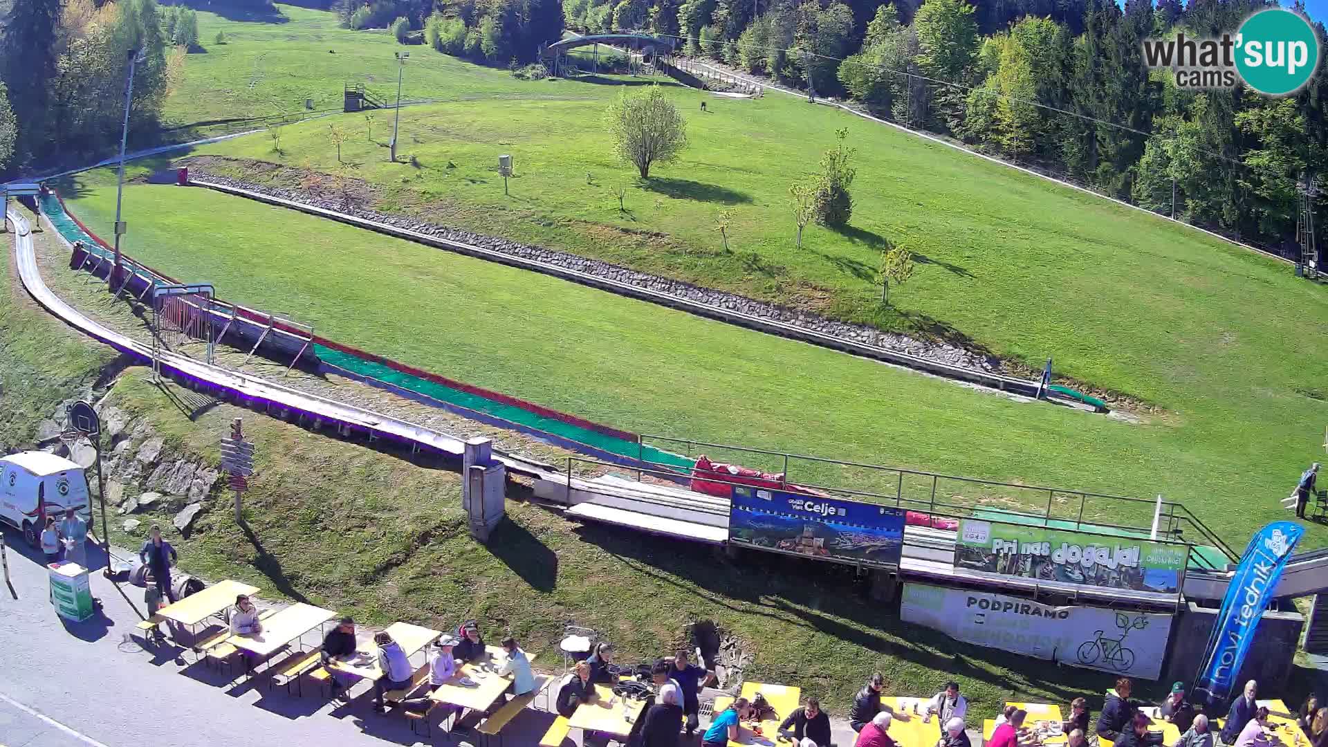 Celjska Koča – vista desde el hotel
