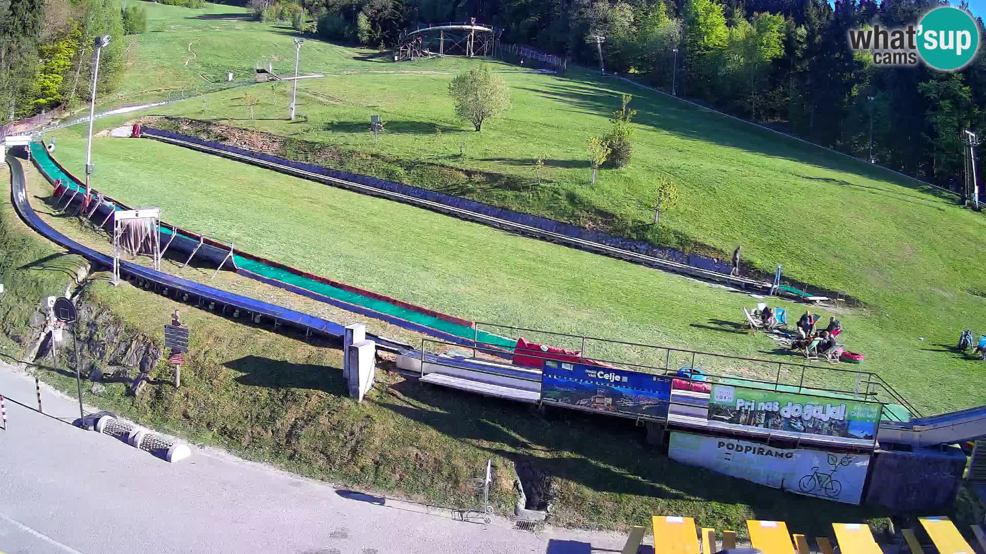 Celjska Koča – vista desde el hotel
