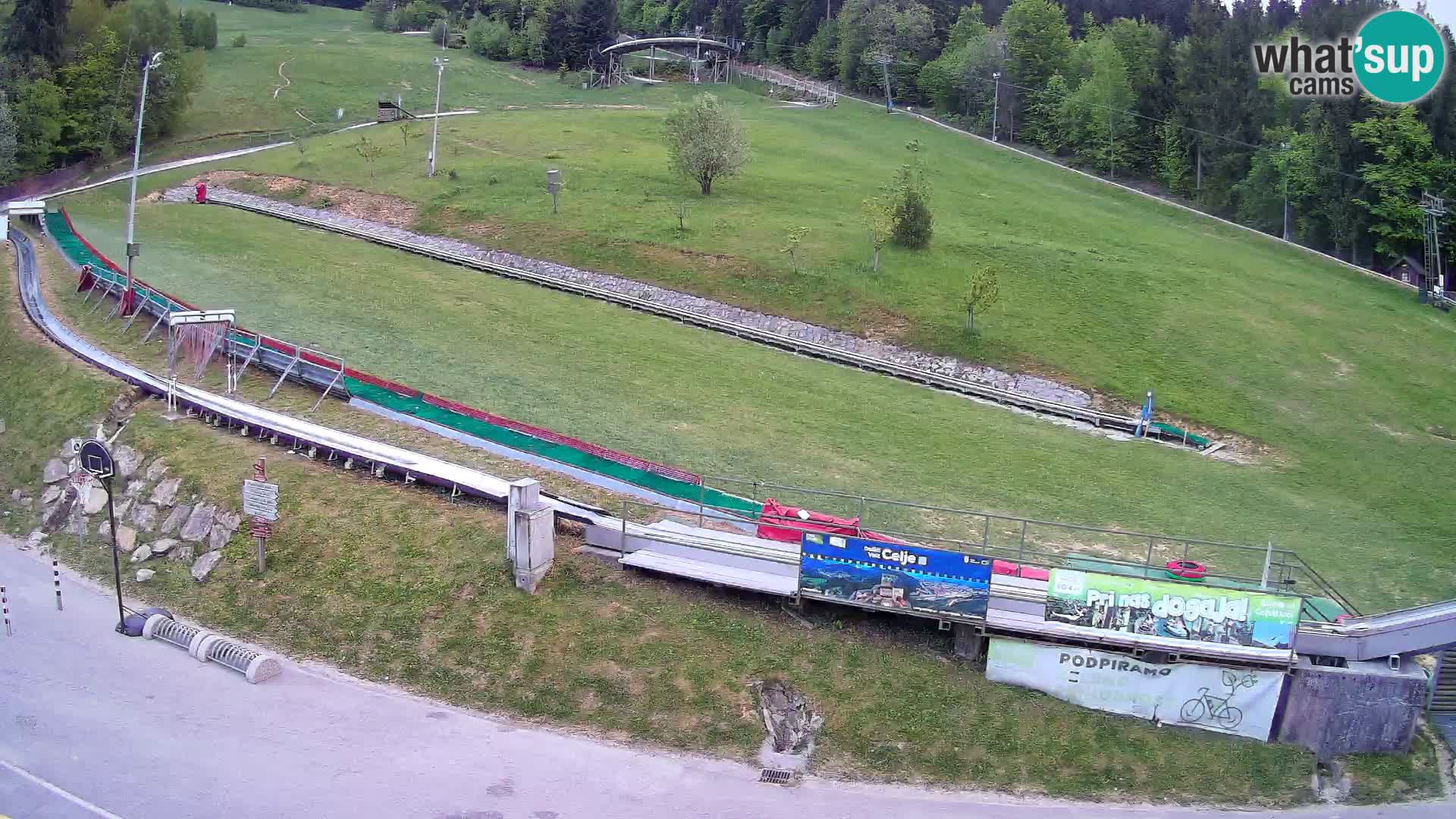 Celjska Koča – Blick vom Hotel