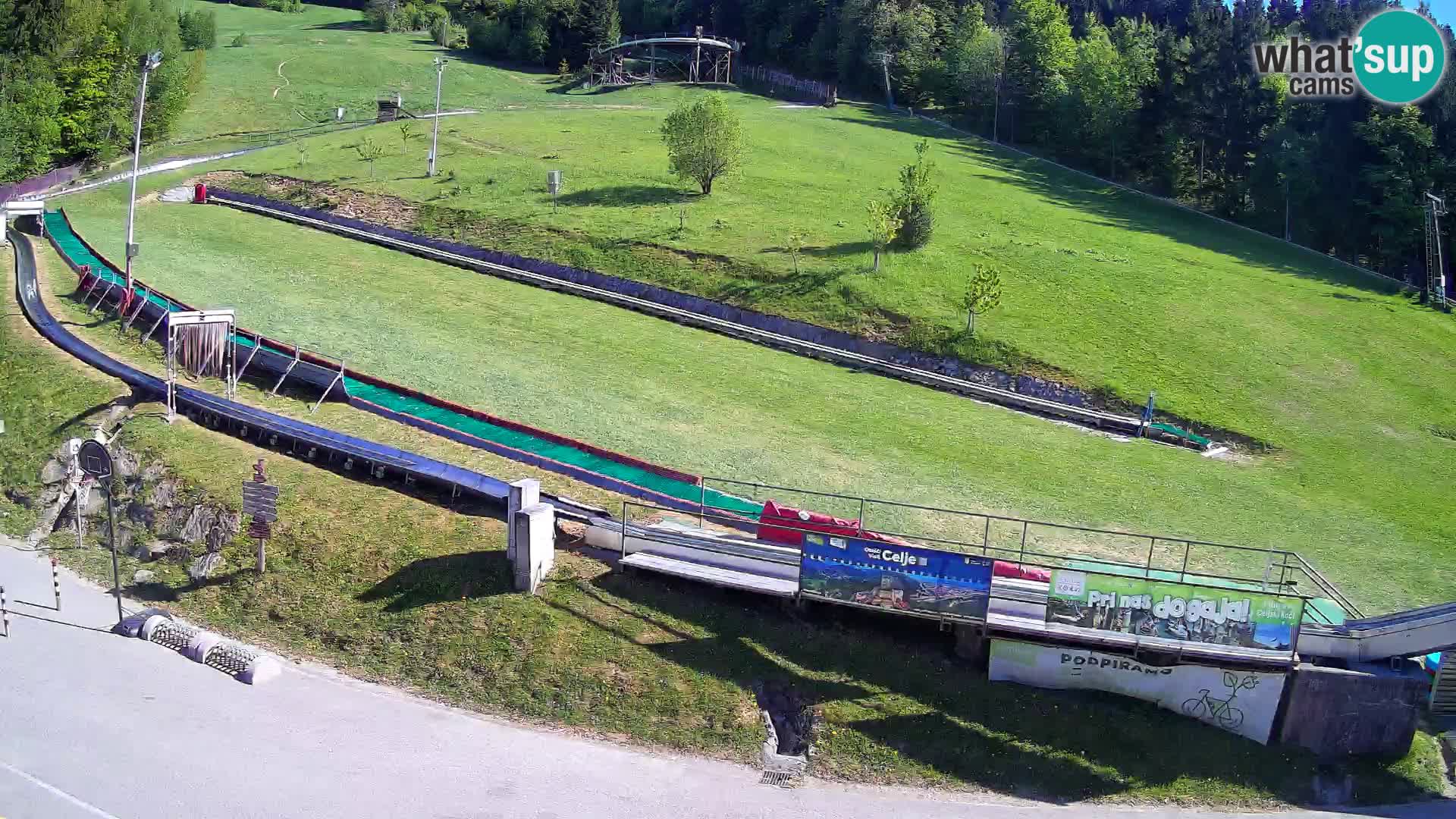 Celjska Koča – vista desde el hotel