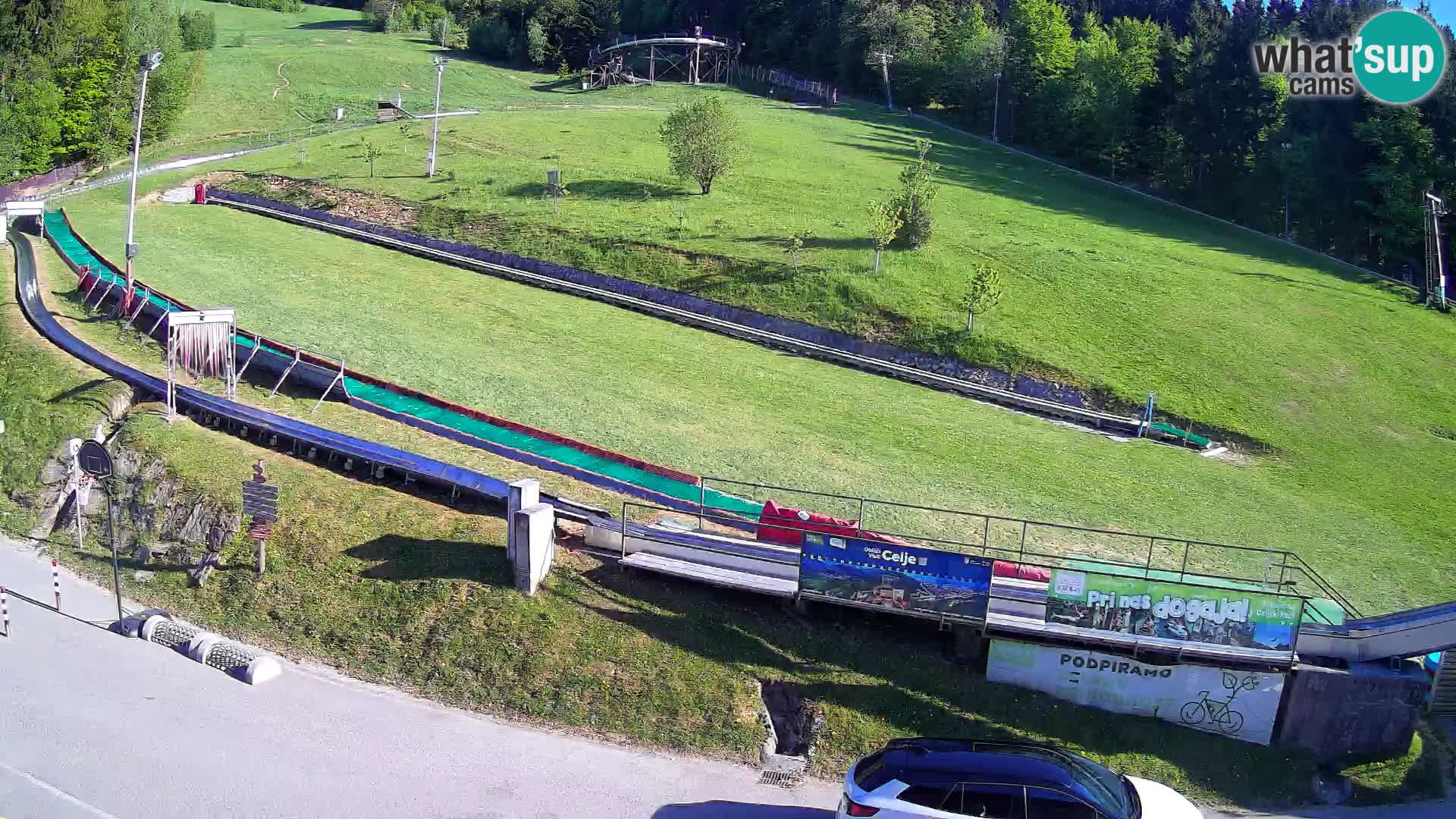 Celjska Koča – vista desde el hotel