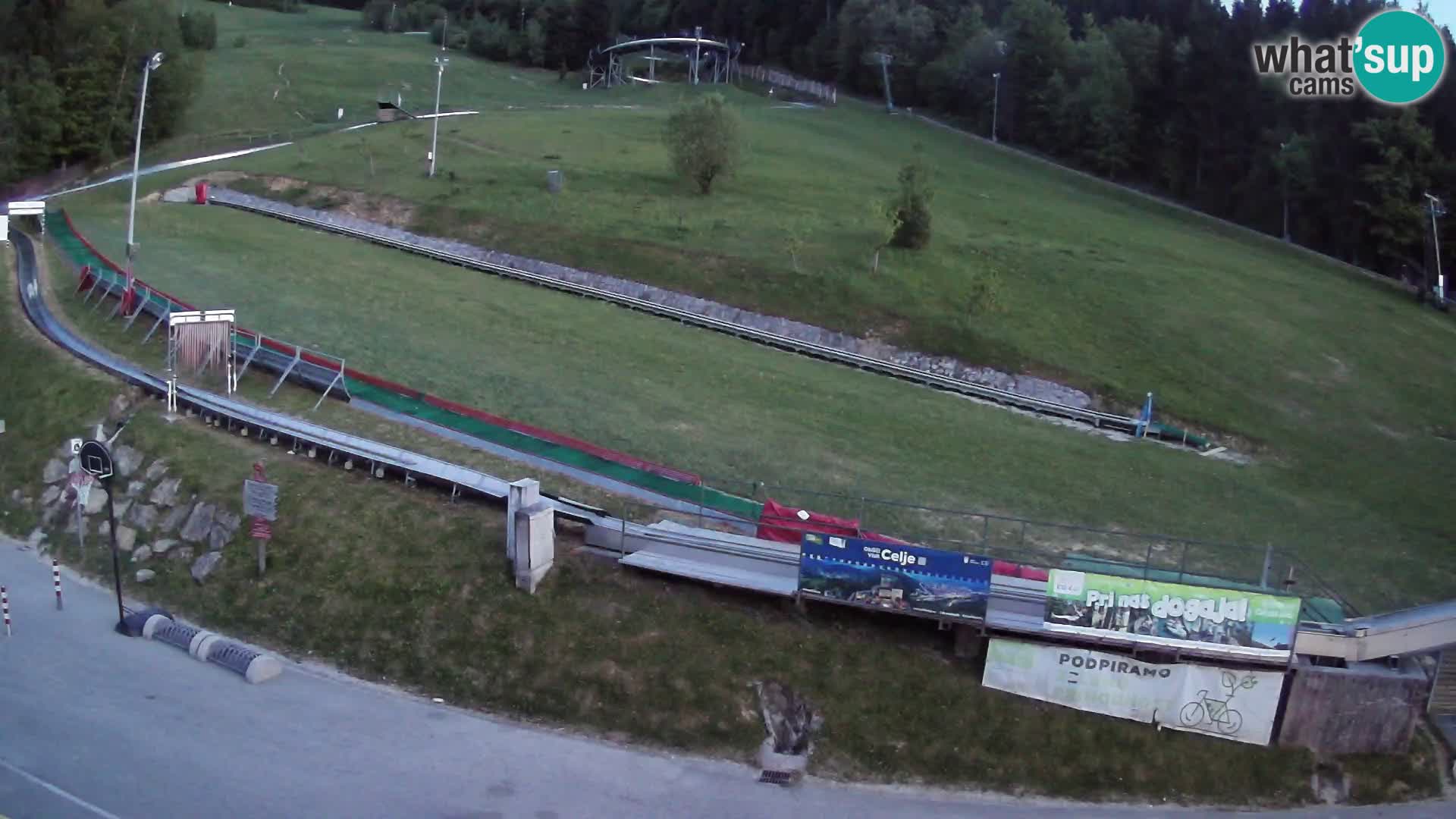 Celjska Koča – vista desde el hotel