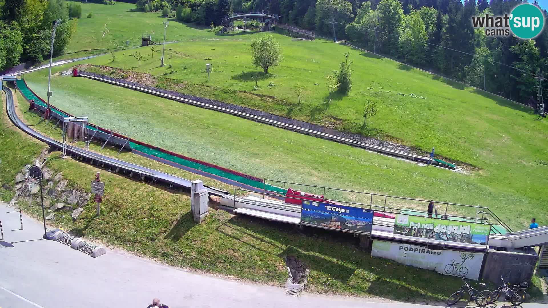 Celjska Koča – vista desde el hotel
