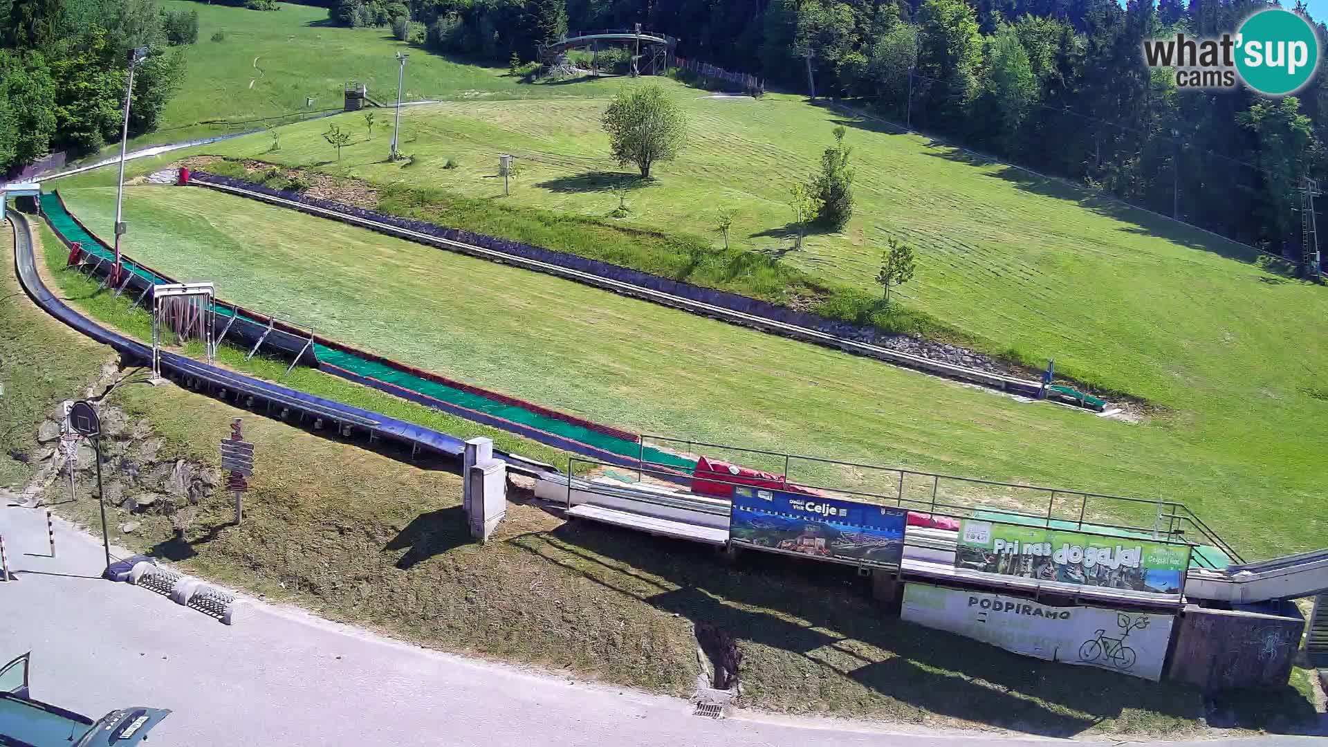 Celjska Koča – view from hotel – Celje – Slovenia