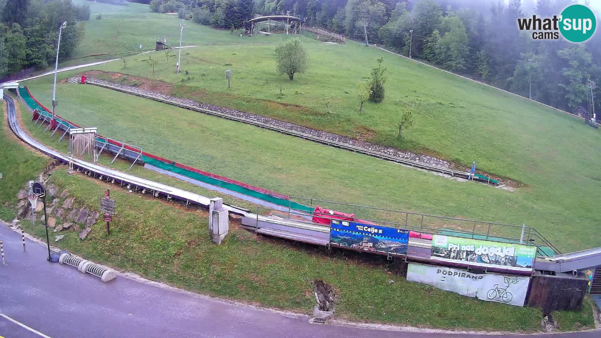 Celjska Koča – vista desde el hotel