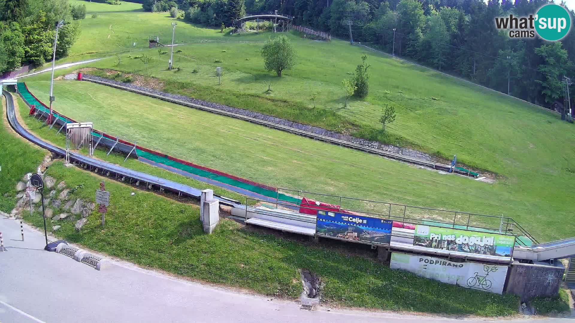 Celjska Koča – vista desde el hotel