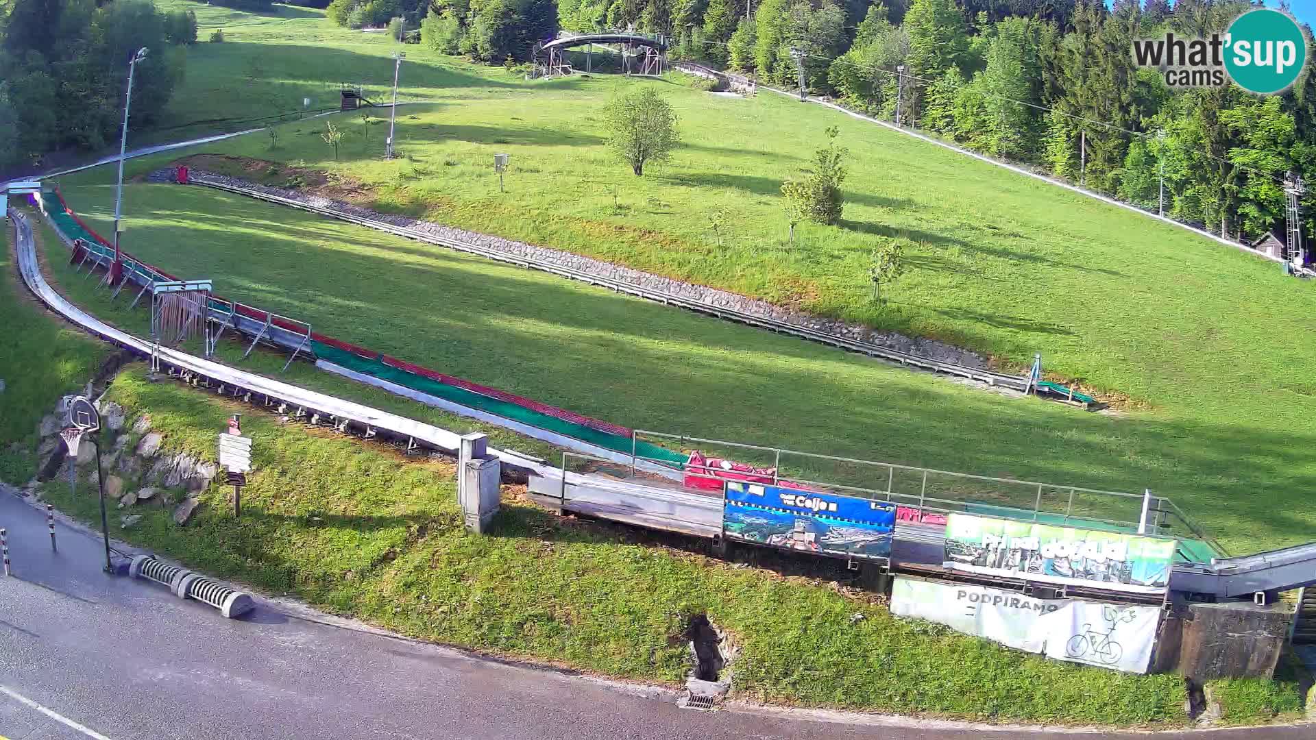 Celjska Koča – Blick vom Hotel