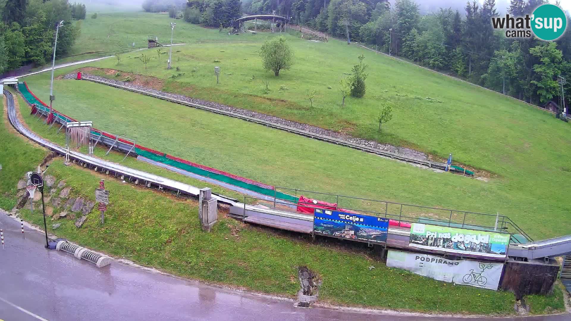 Celjska Koča – Blick vom Hotel