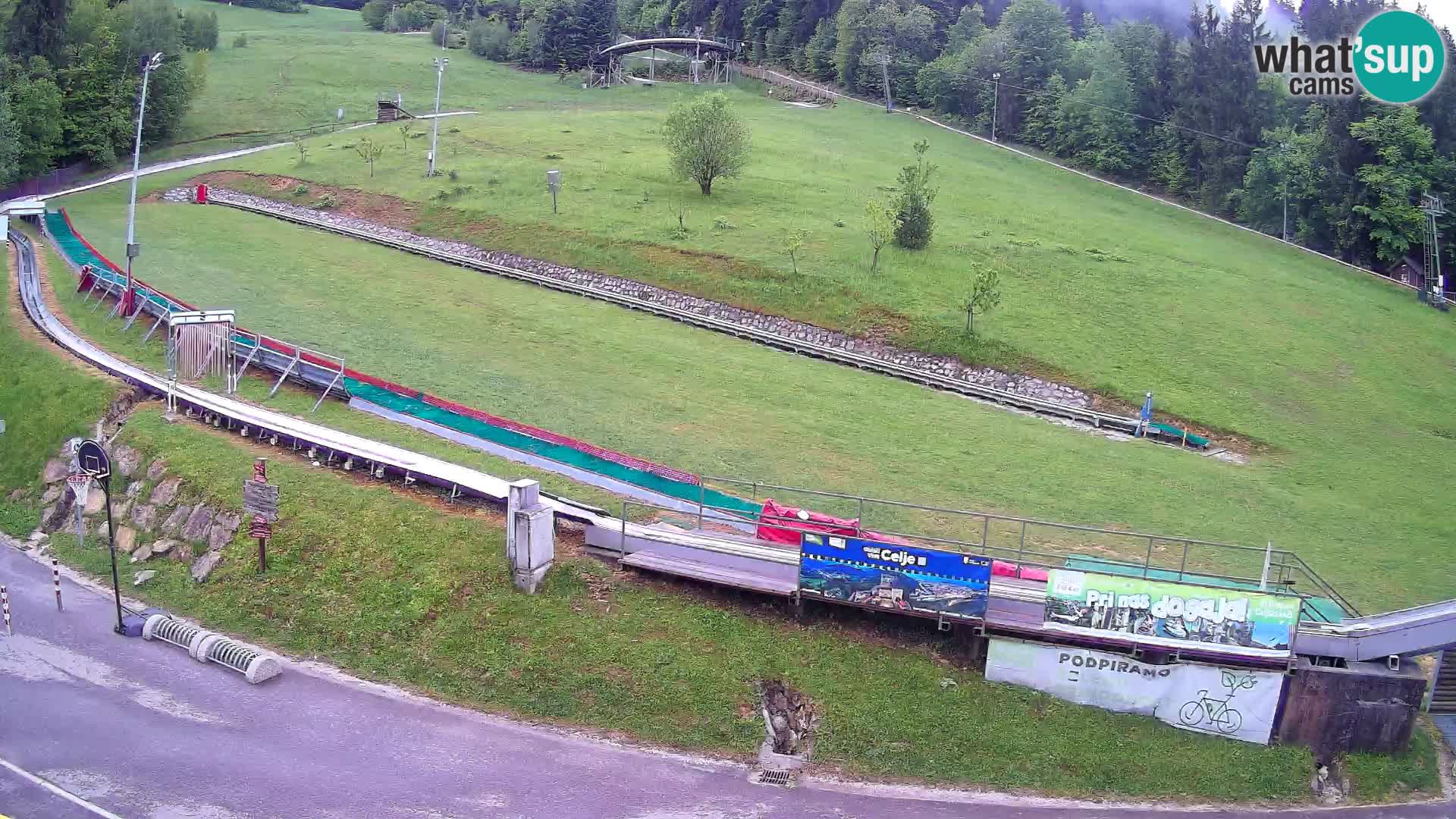 Celjska Koča – Blick vom Hotel