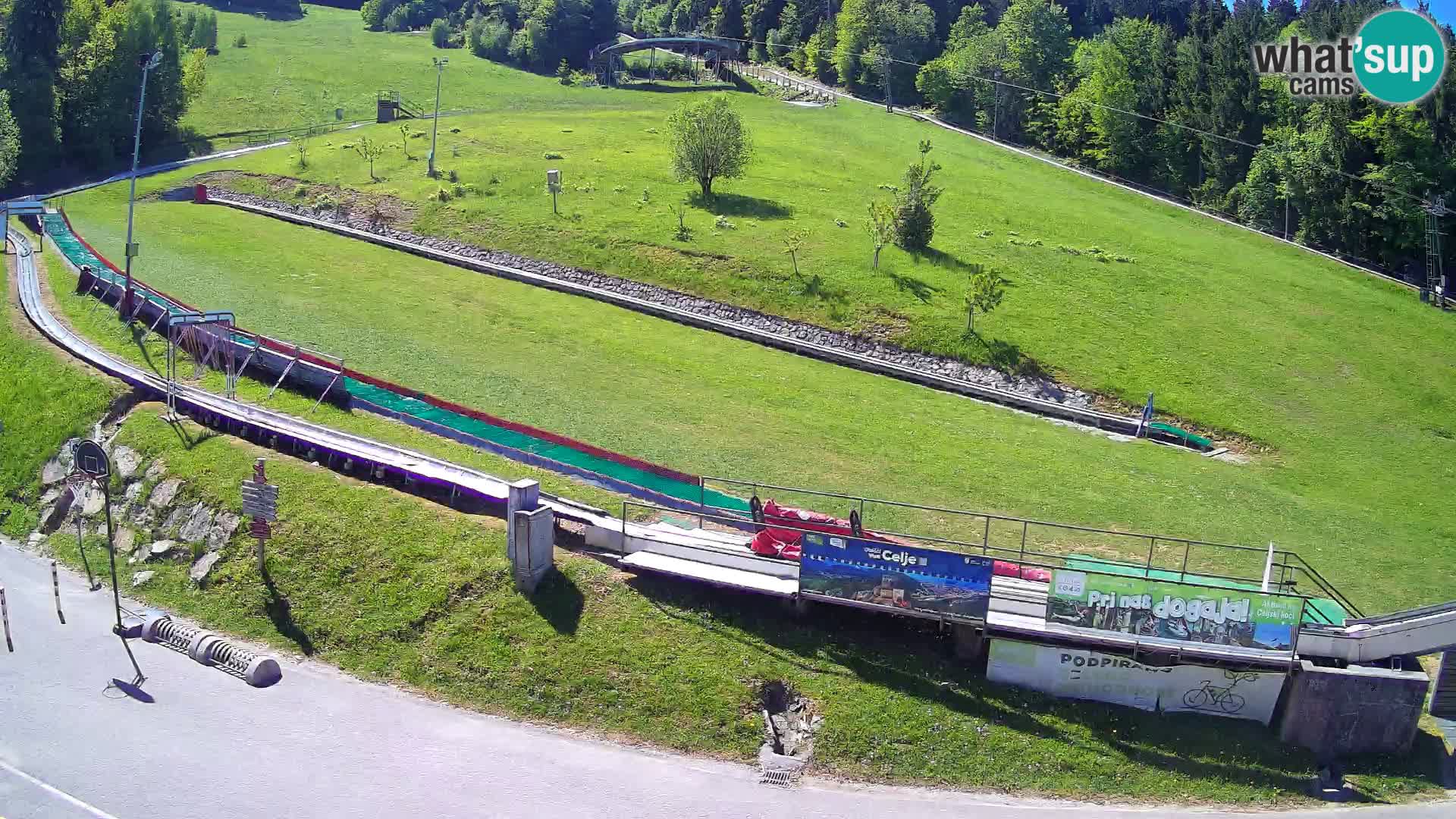 Celjska Koča – Blick vom Hotel