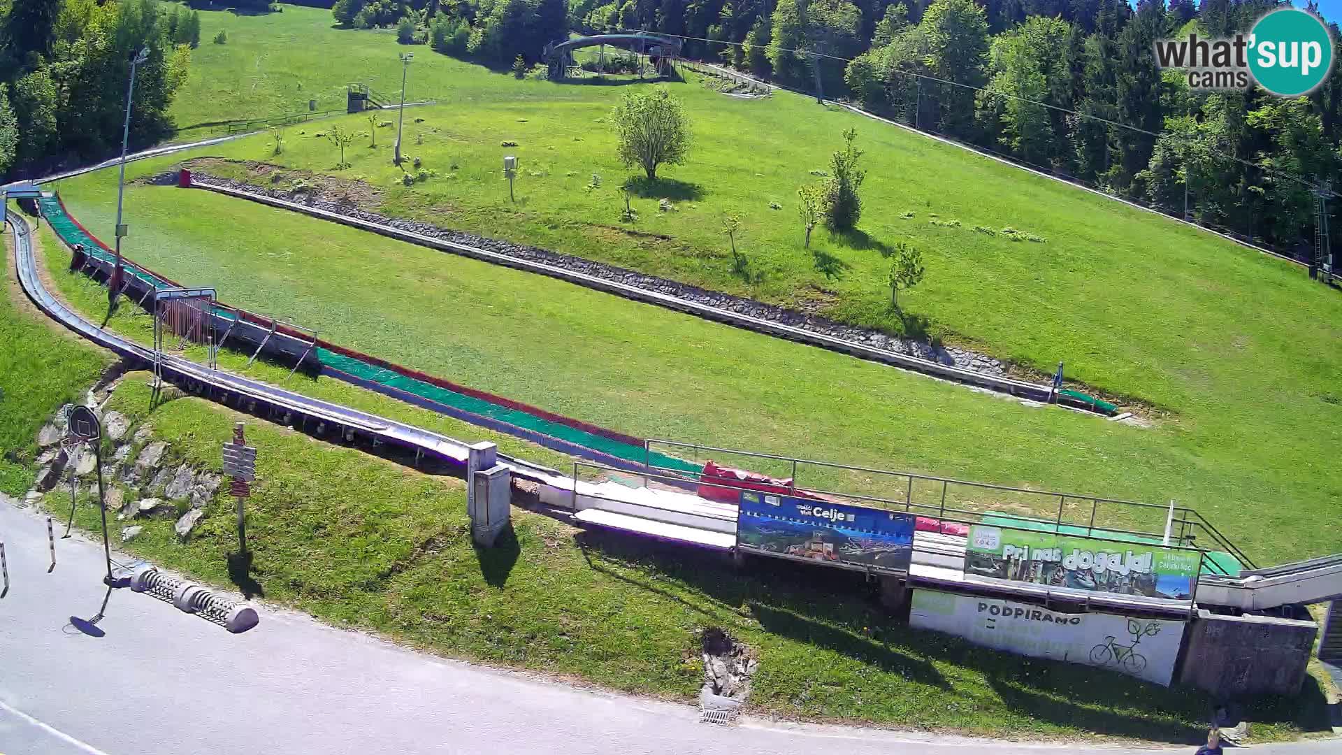 Celjska Koča – Blick vom Hotel