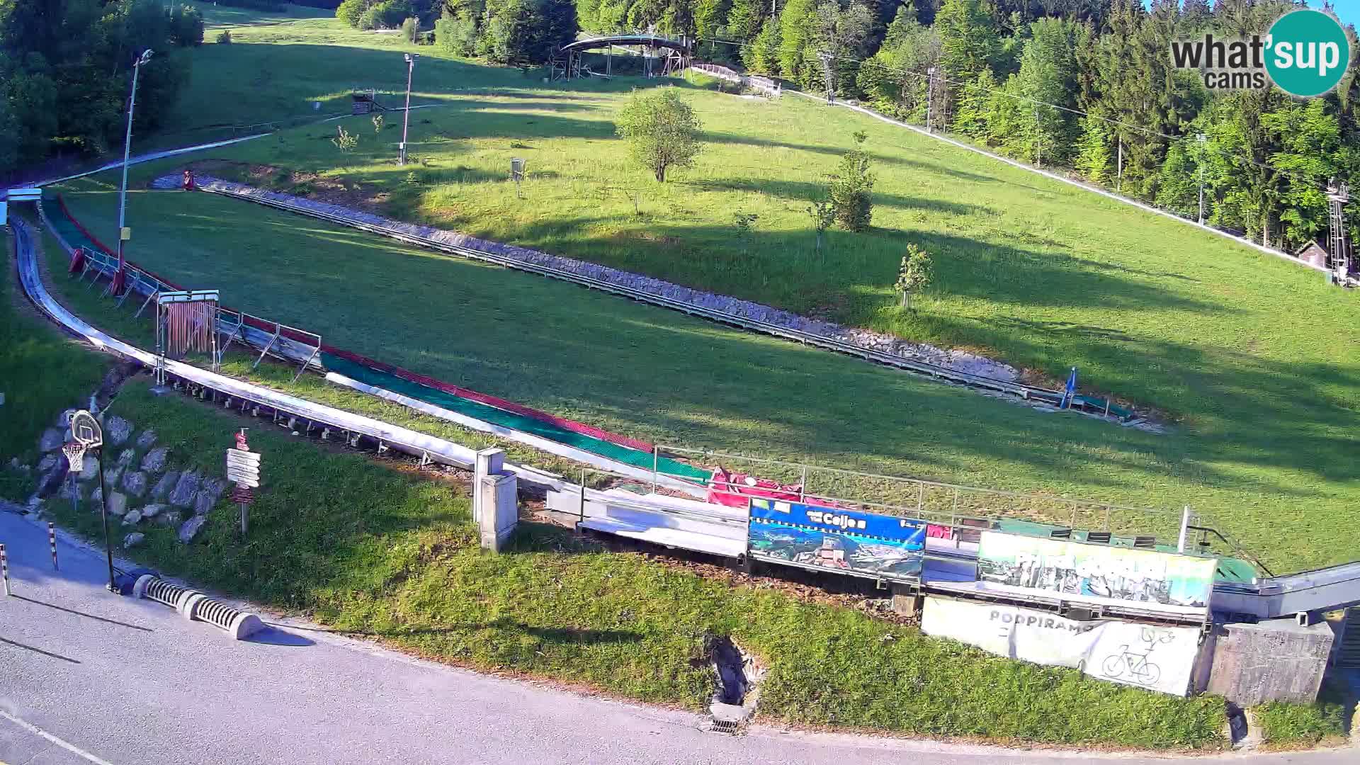 Celjska Koča – Blick vom Hotel