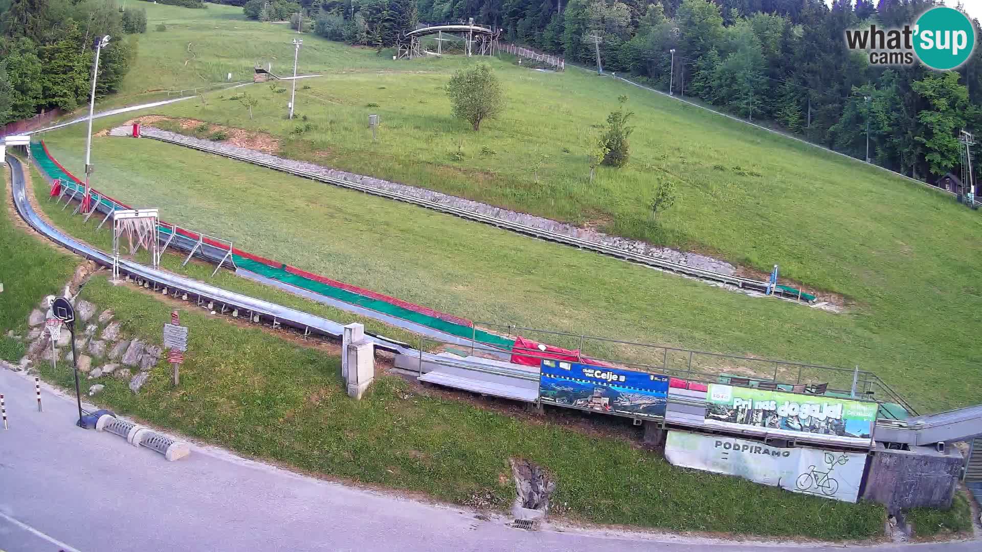Celjska Koča – Blick vom Hotel