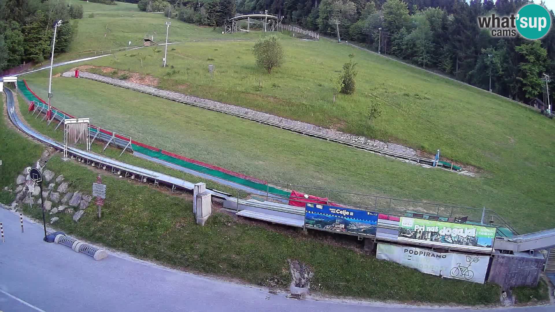 Celjska Koča – Blick vom Hotel