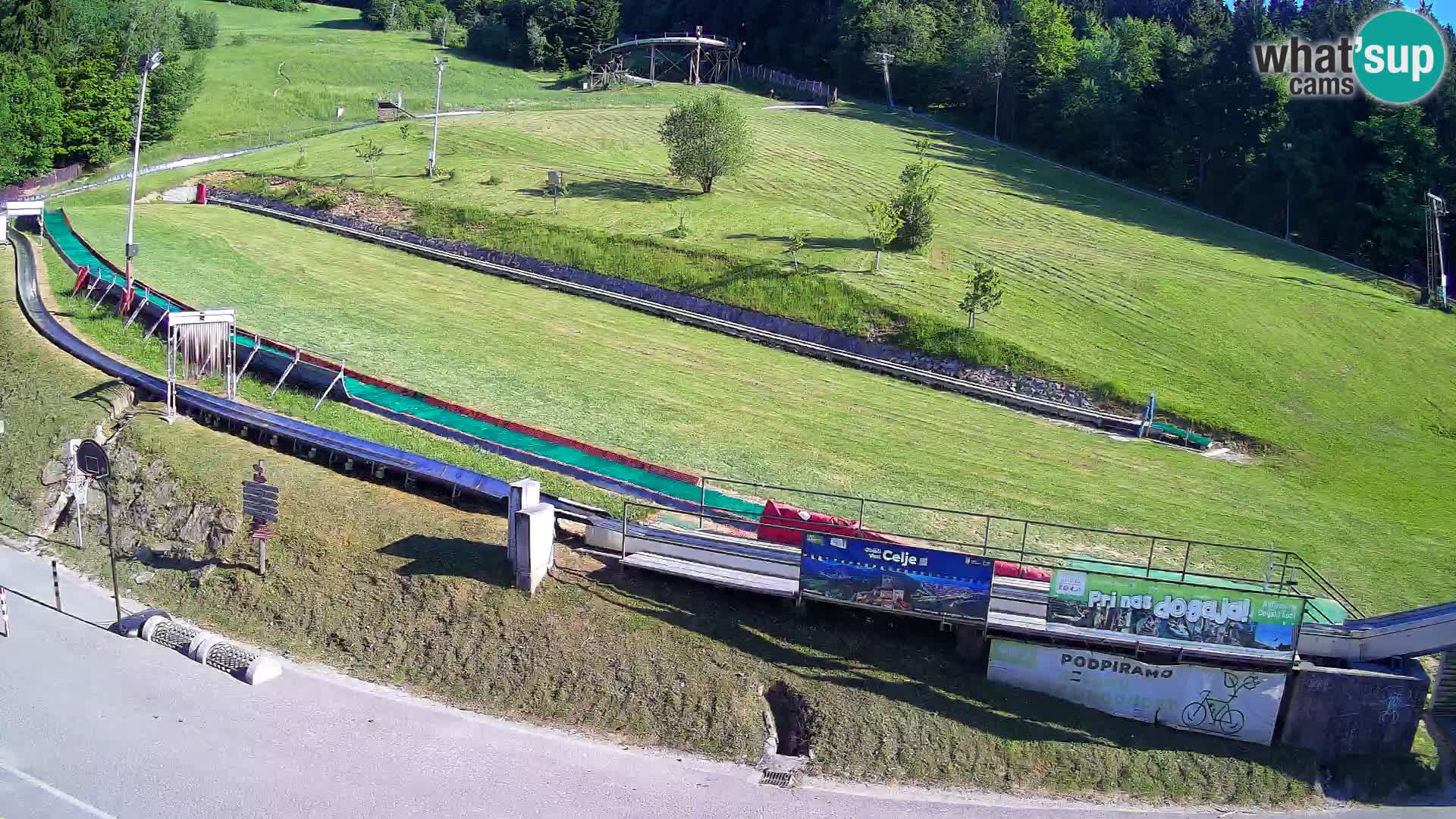 Celjska Koča – vista dall’hotel