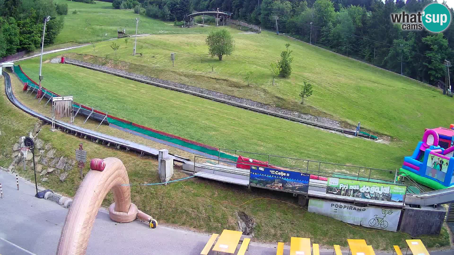 Celjska Koča – vista dall’hotel