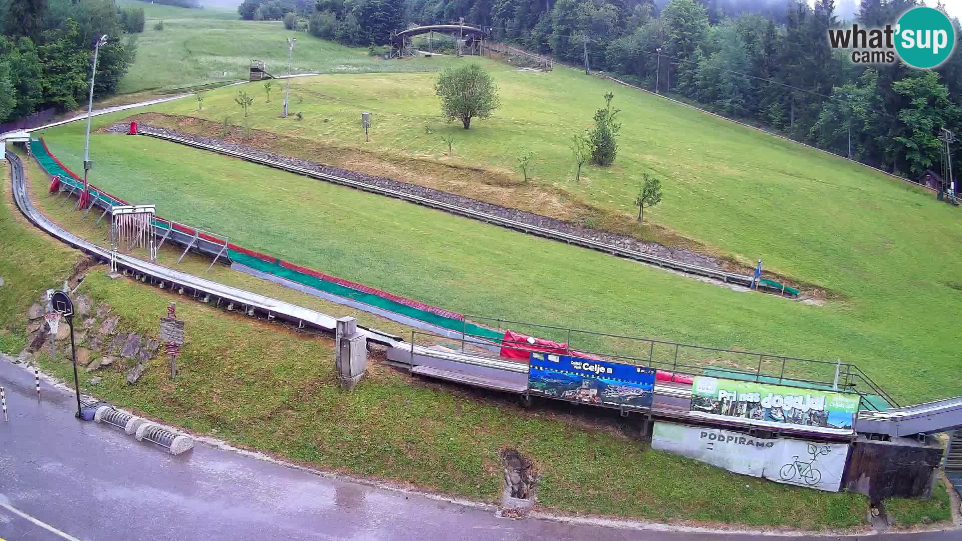Celjska Koča – Blick vom Hotel