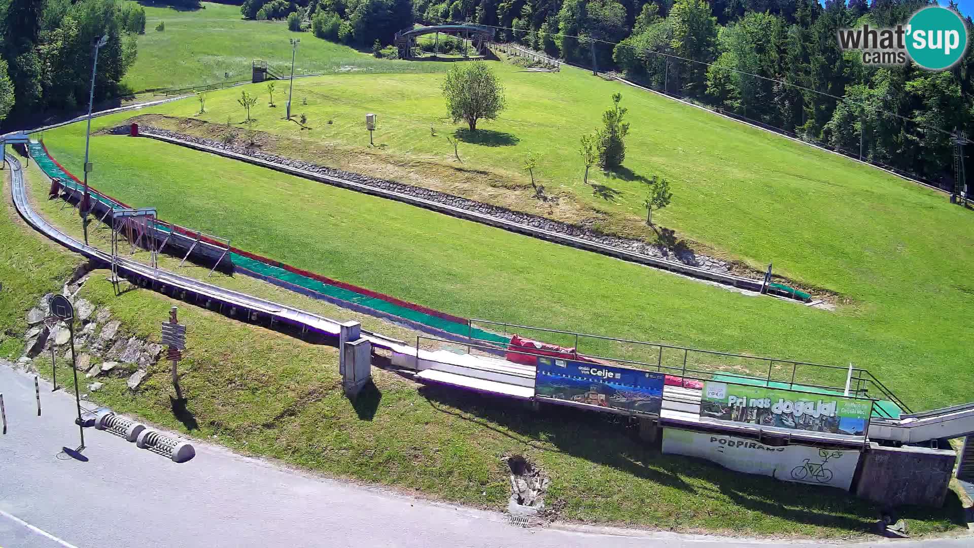 Celjska Koča – Blick vom Hotel