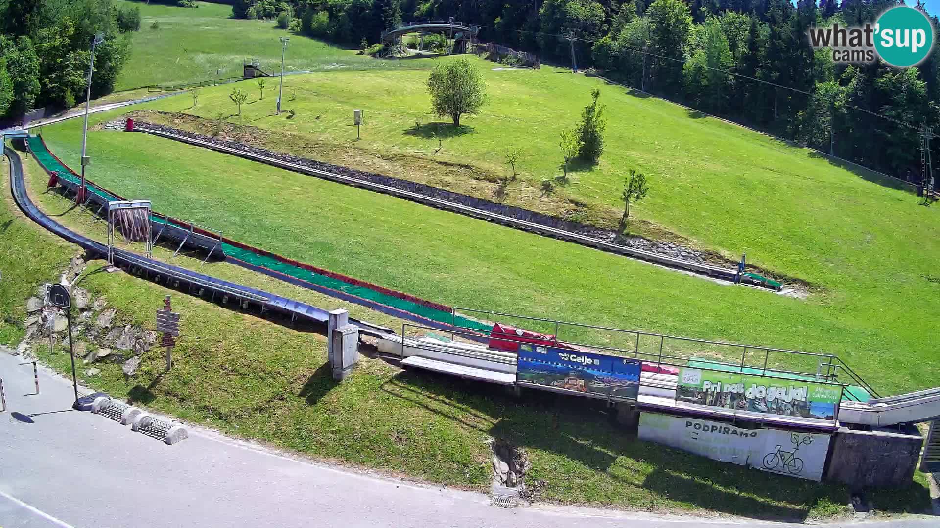 Celjska Koča – vista desde el hotel