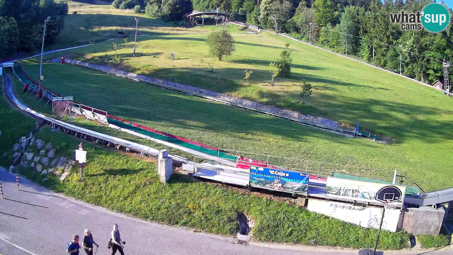 Celjska Koča – vista desde el hotel