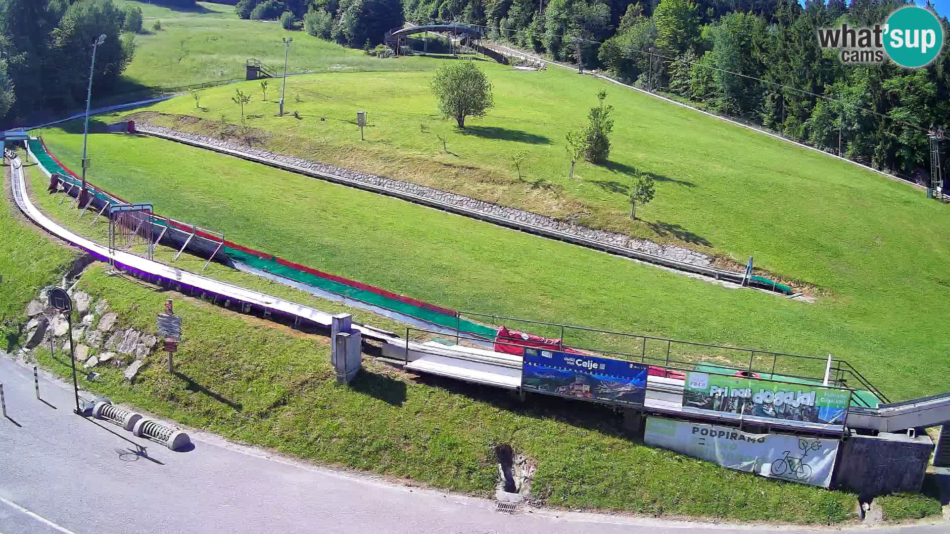 Celjska Koča – vista desde el hotel