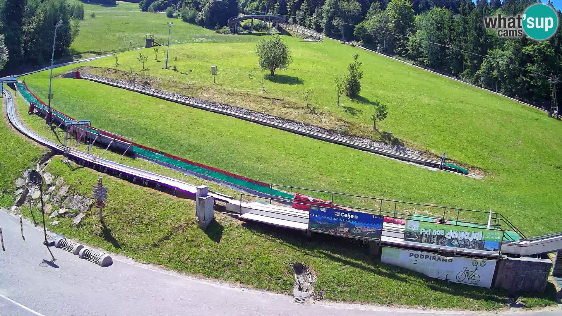 Celjska Koča – vista desde el hotel