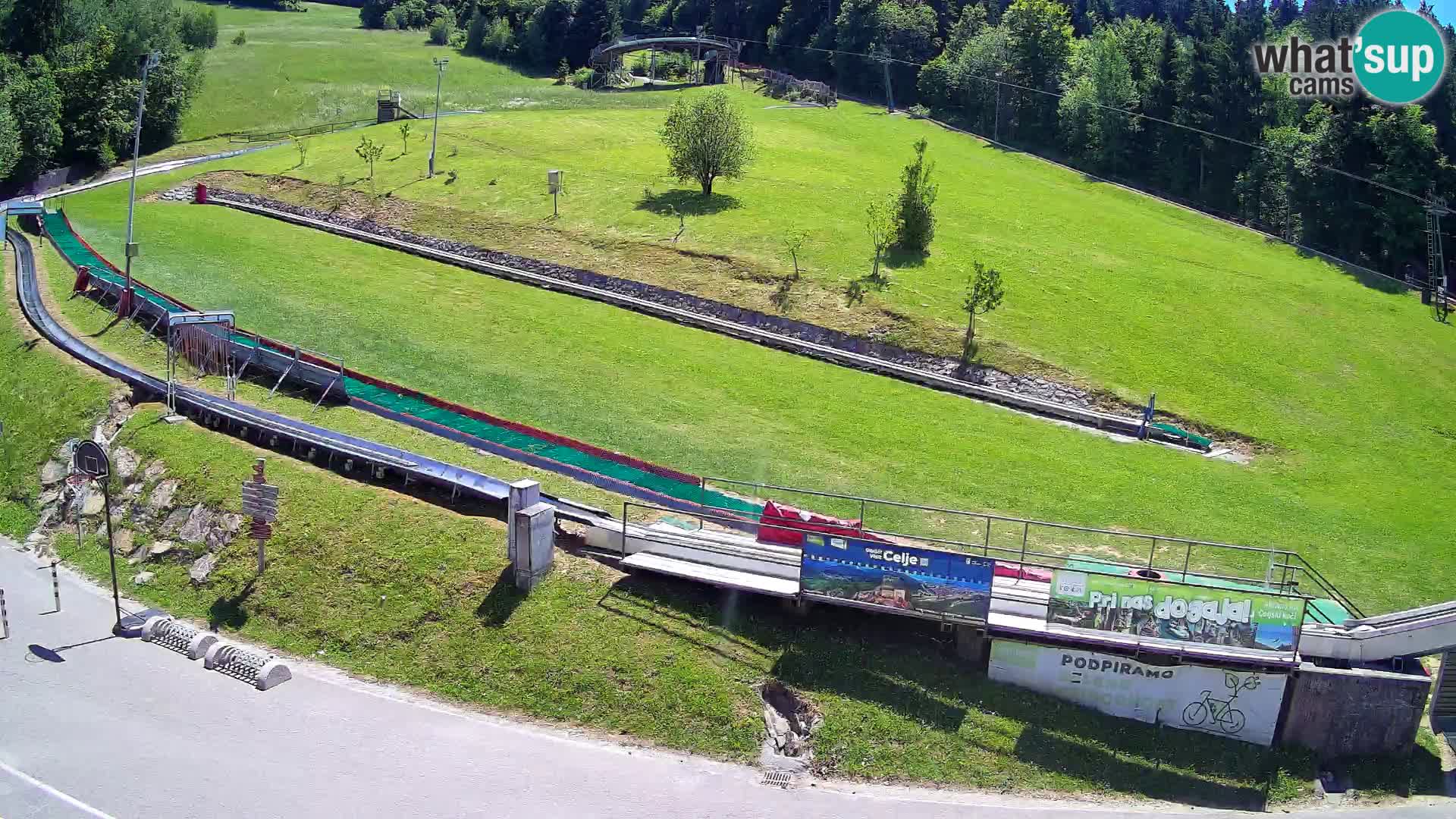 Celjska Koča – vista desde el hotel