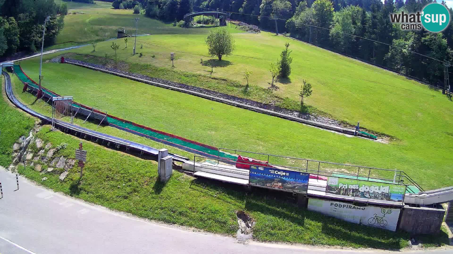 Celjska Koča – vista desde el hotel