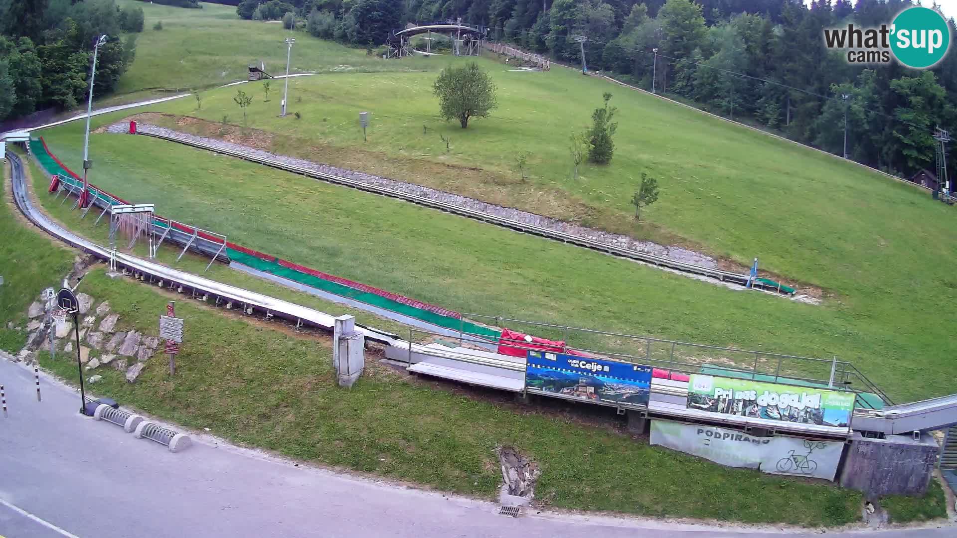 Celjska Koča – Blick vom Hotel
