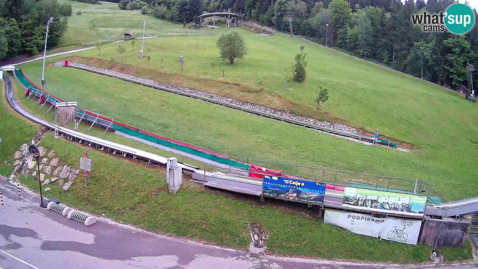 Celjska Koča – Blick vom Hotel