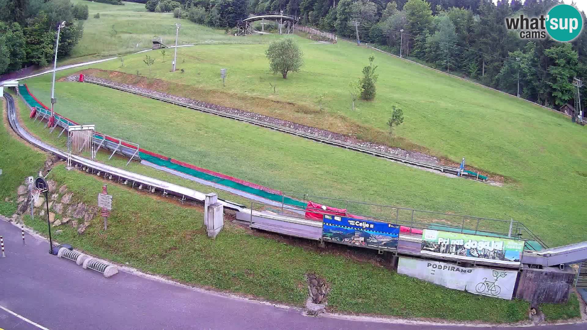 Celjska Koča – Blick vom Hotel