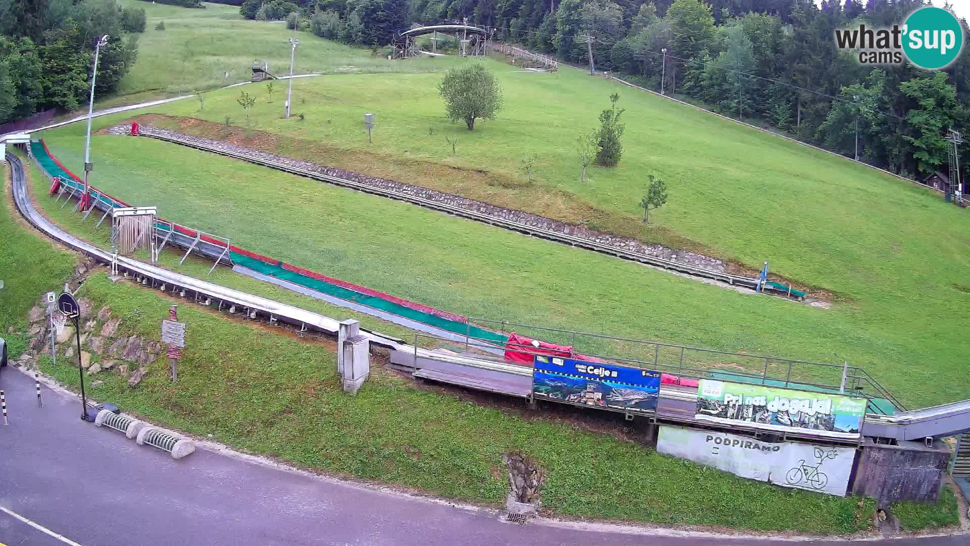 Celjska Koča – Blick vom Hotel