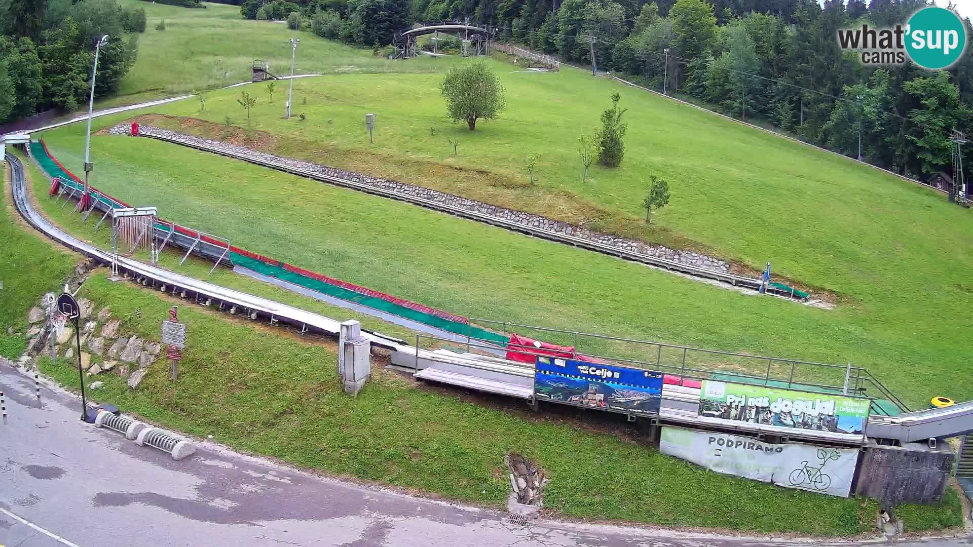 Celjska Koča – Blick vom Hotel
