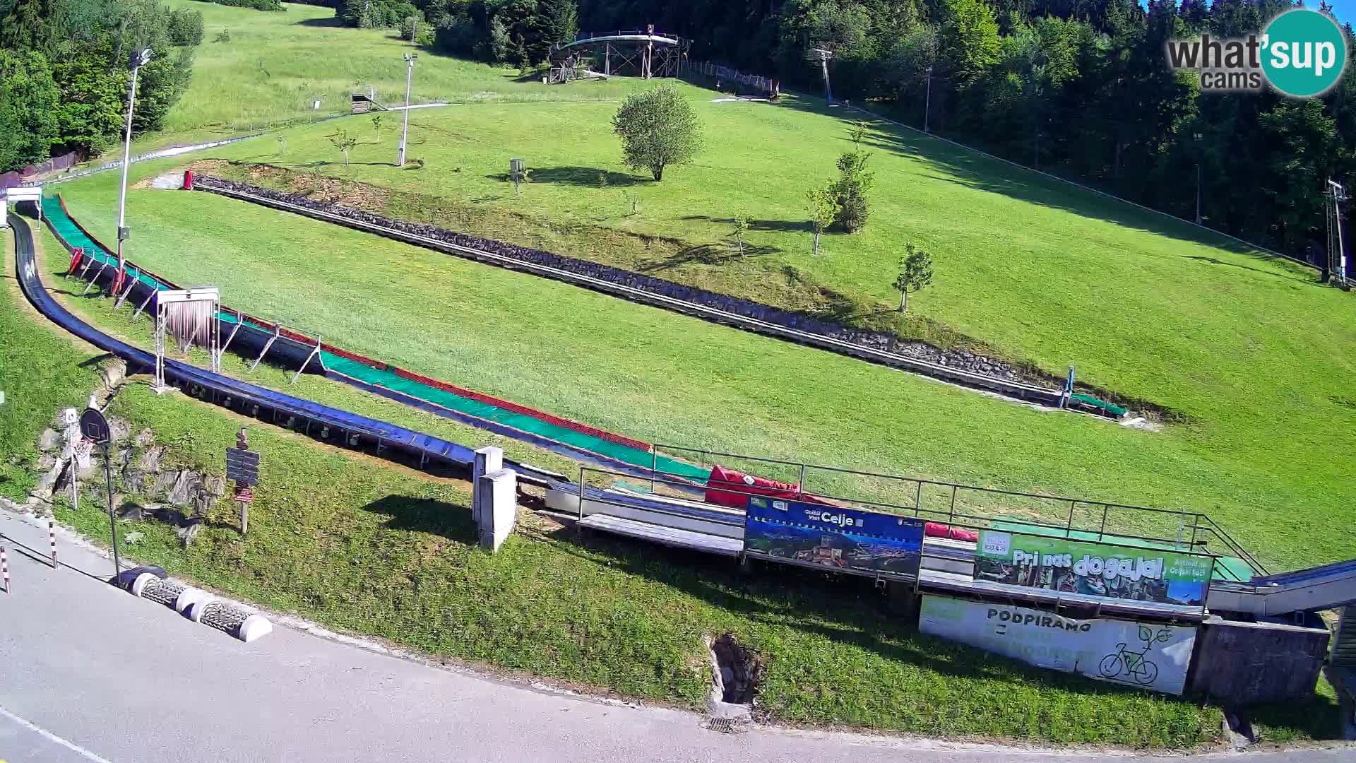 Celjska Koča – Blick vom Hotel
