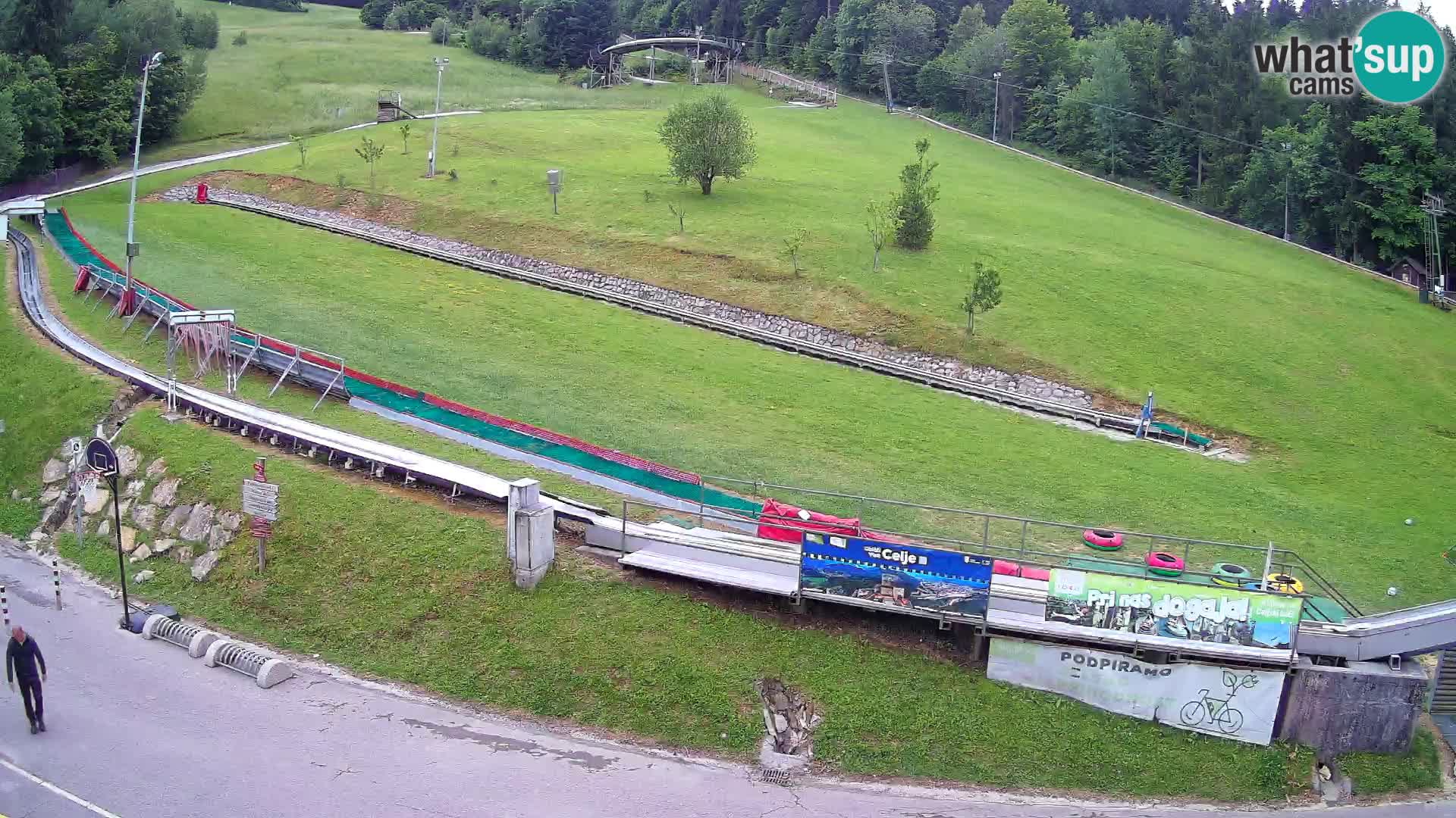 Celjska Koča – Blick vom Hotel