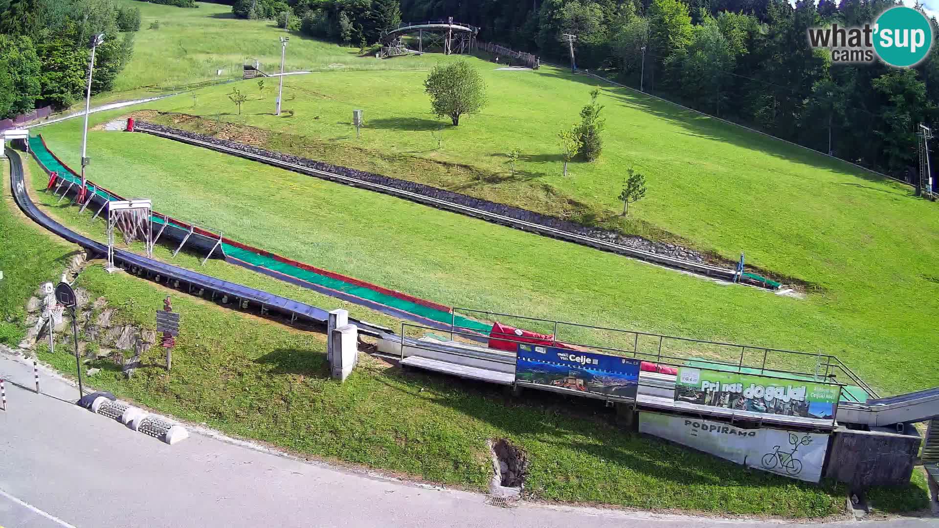 Celjska Koča – vista dall’hotel