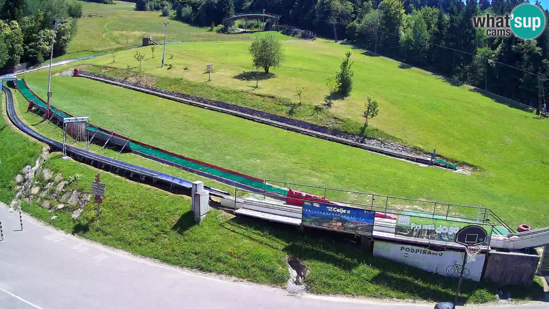 Celjska Koča – vista desde el hotel