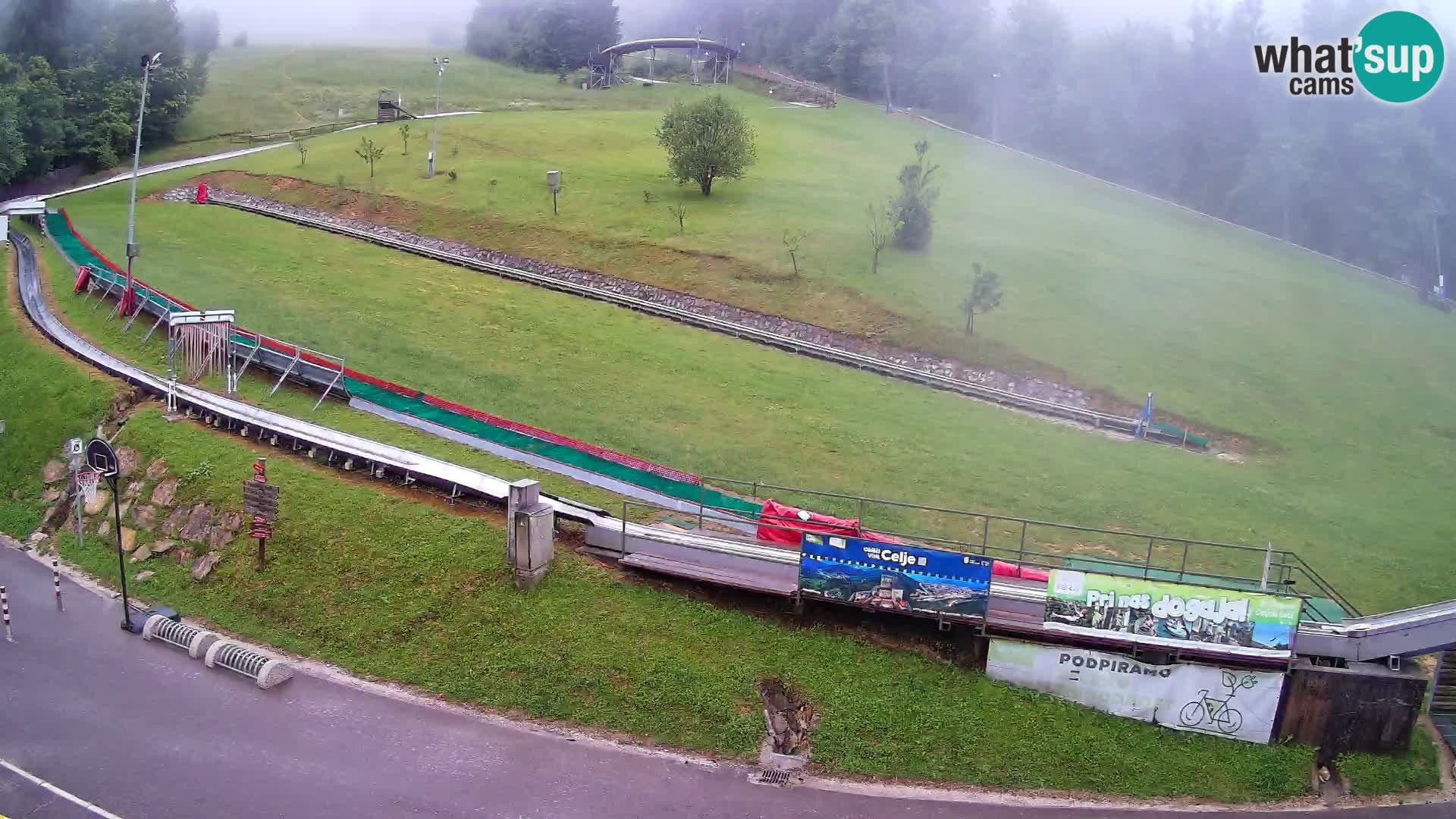 Celjska Koča – Blick vom Hotel