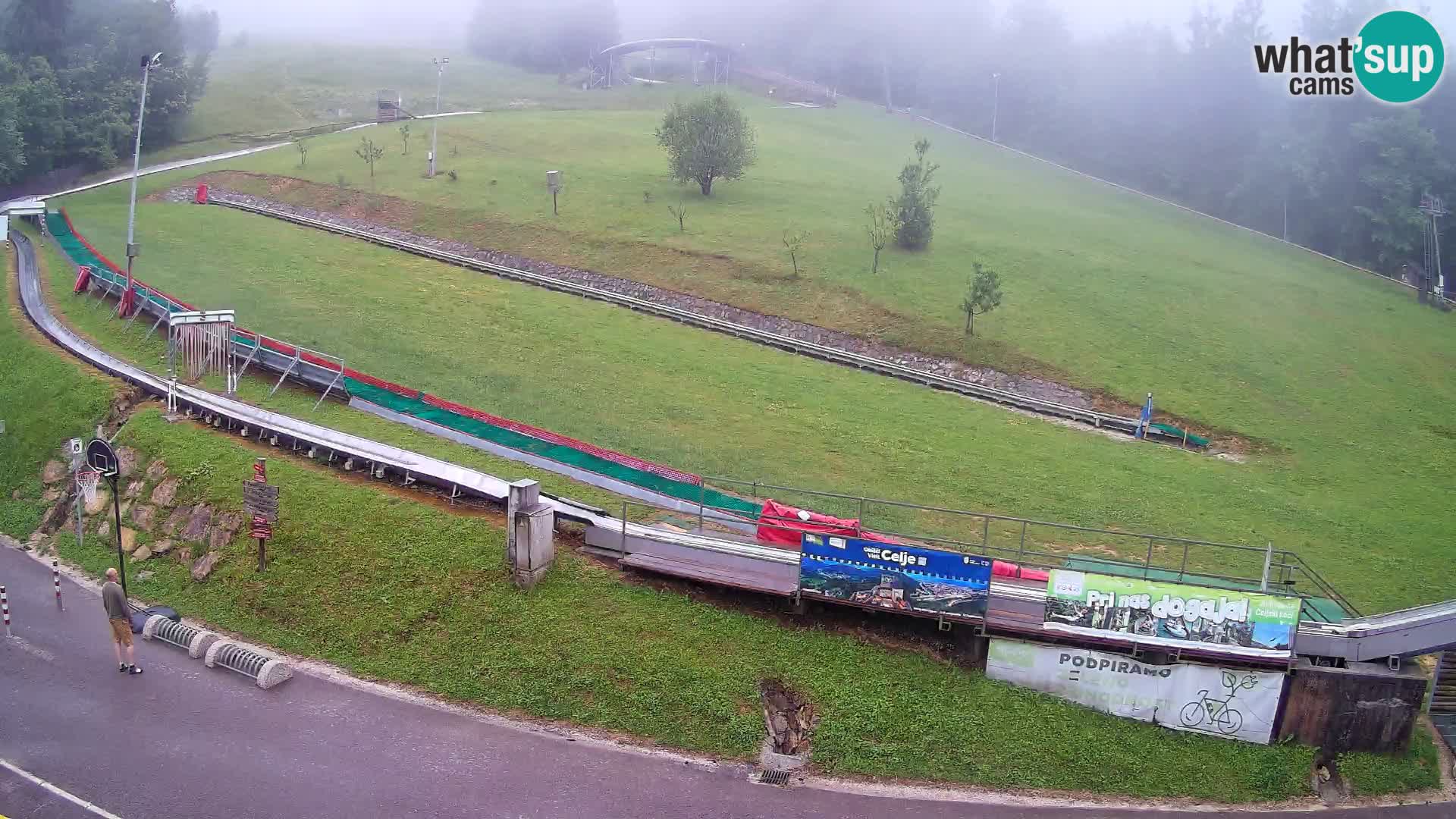 Celjska Koča – Blick vom Hotel