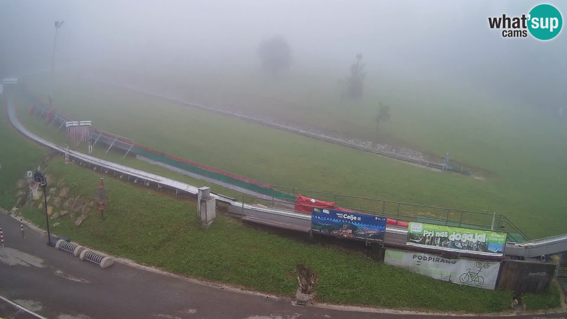 Celjska Koča – Blick vom Hotel