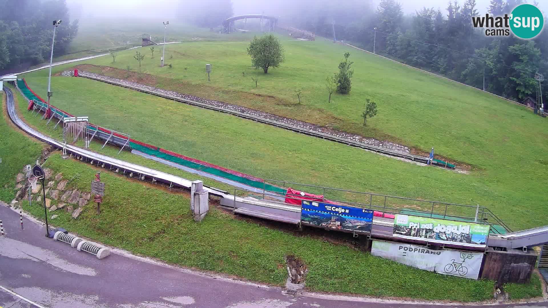 Celjska Koča – Blick vom Hotel