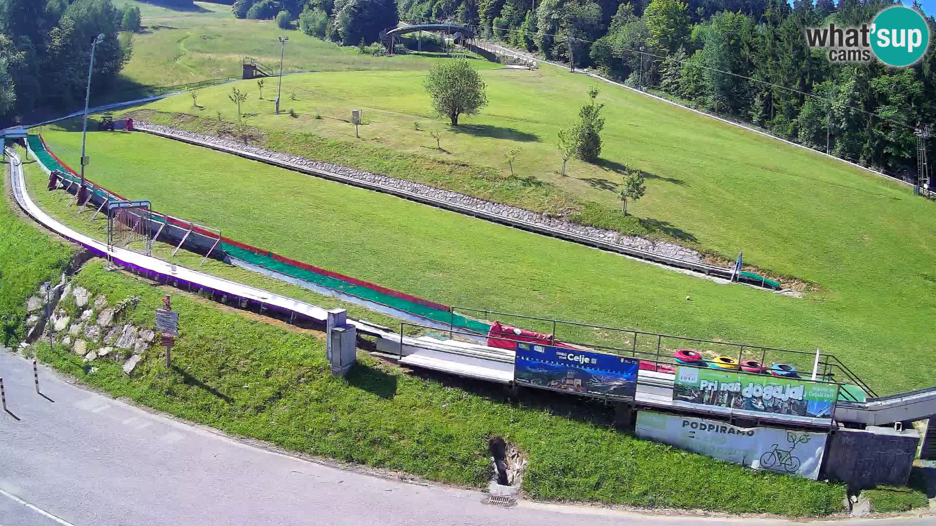 Celjska Koča – vista dall’hotel
