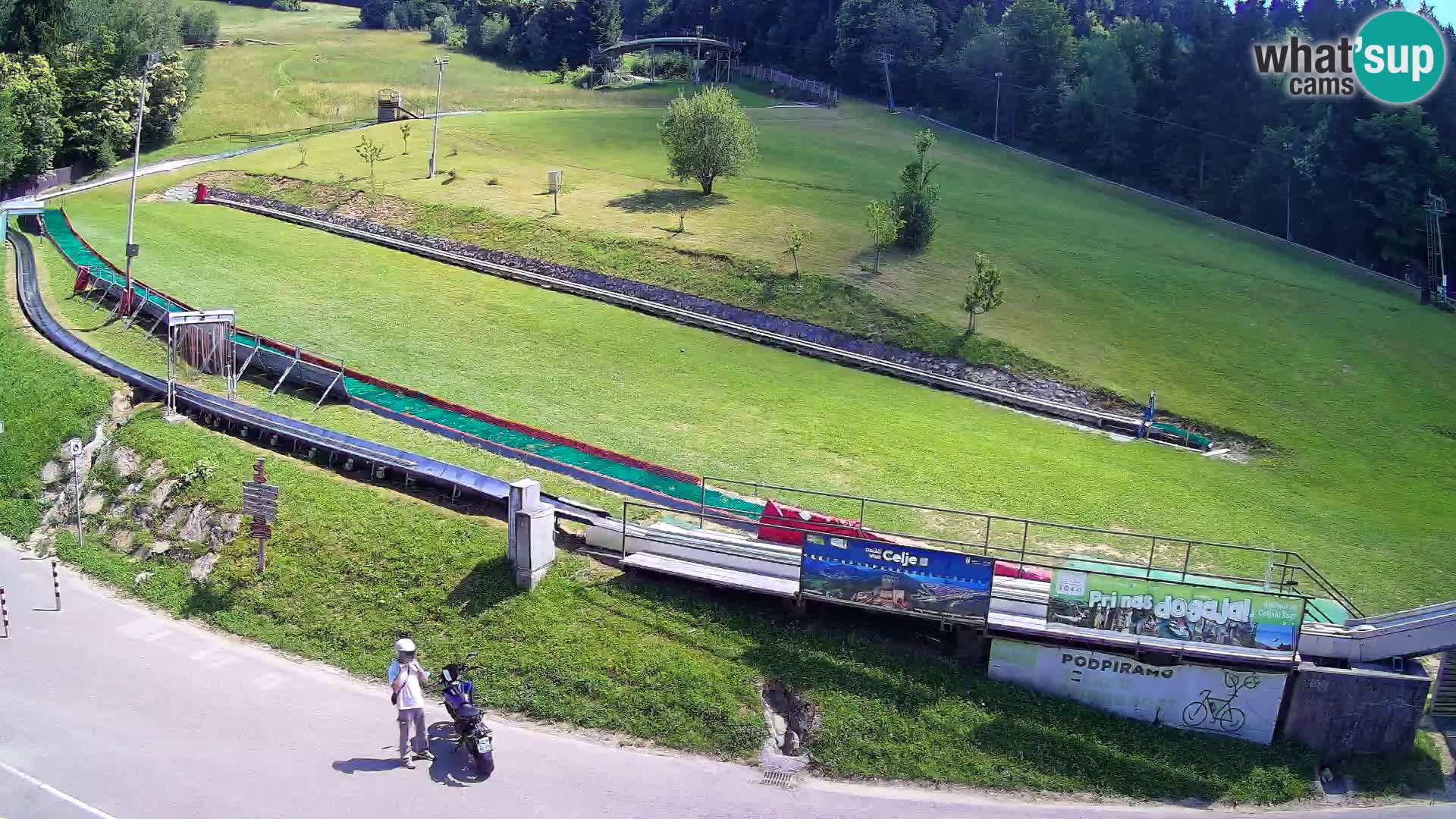 Celjska Koča – vista dall’hotel
