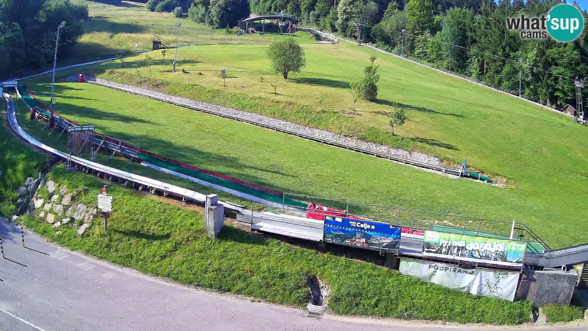 Celjska Koča – Blick vom Hotel