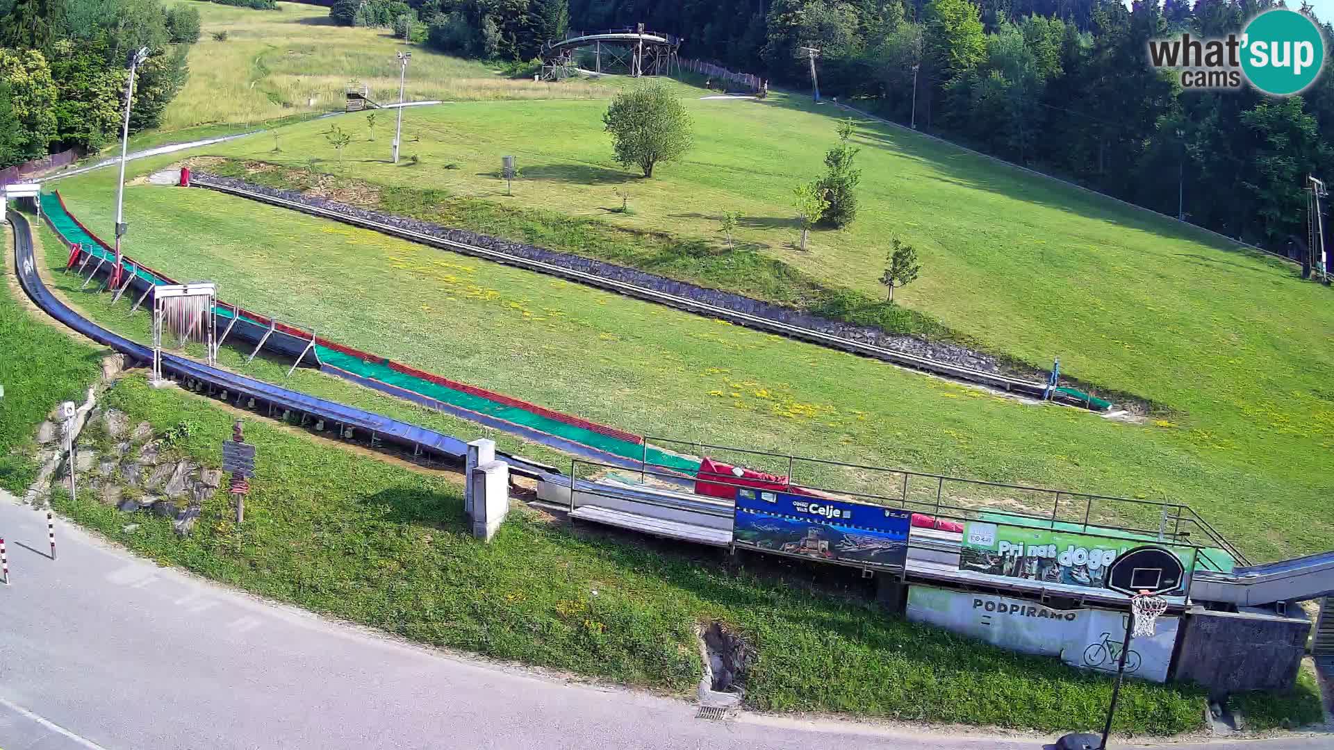 Celjska Koča – vista dall’hotel