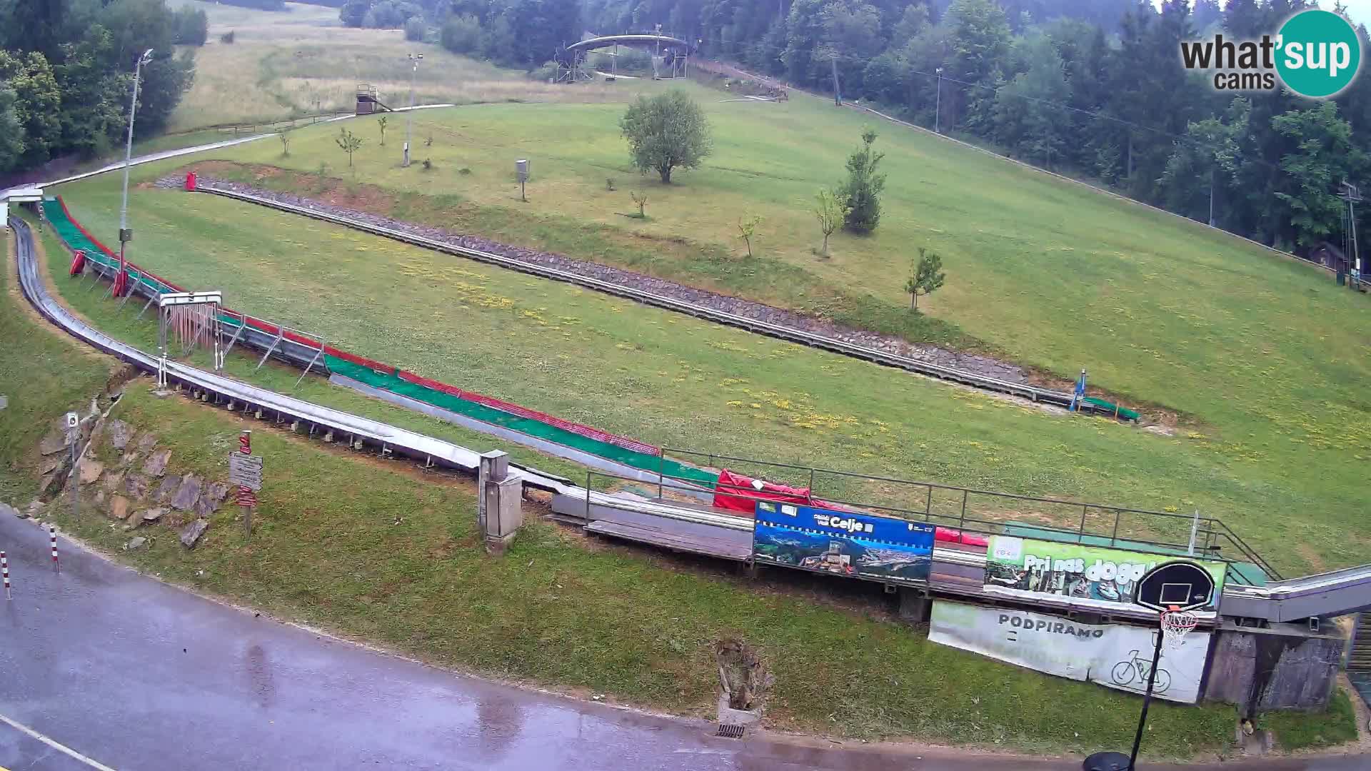 Celjska Koča – vista desde el hotel