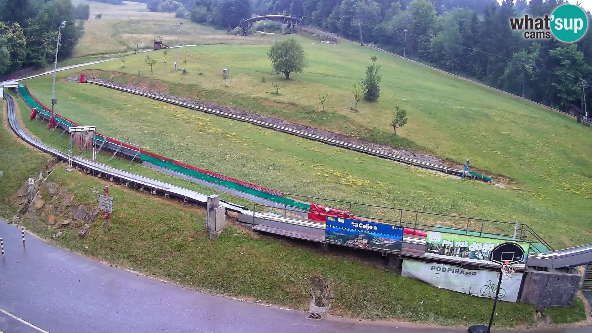 Celjska Koča – vista desde el hotel